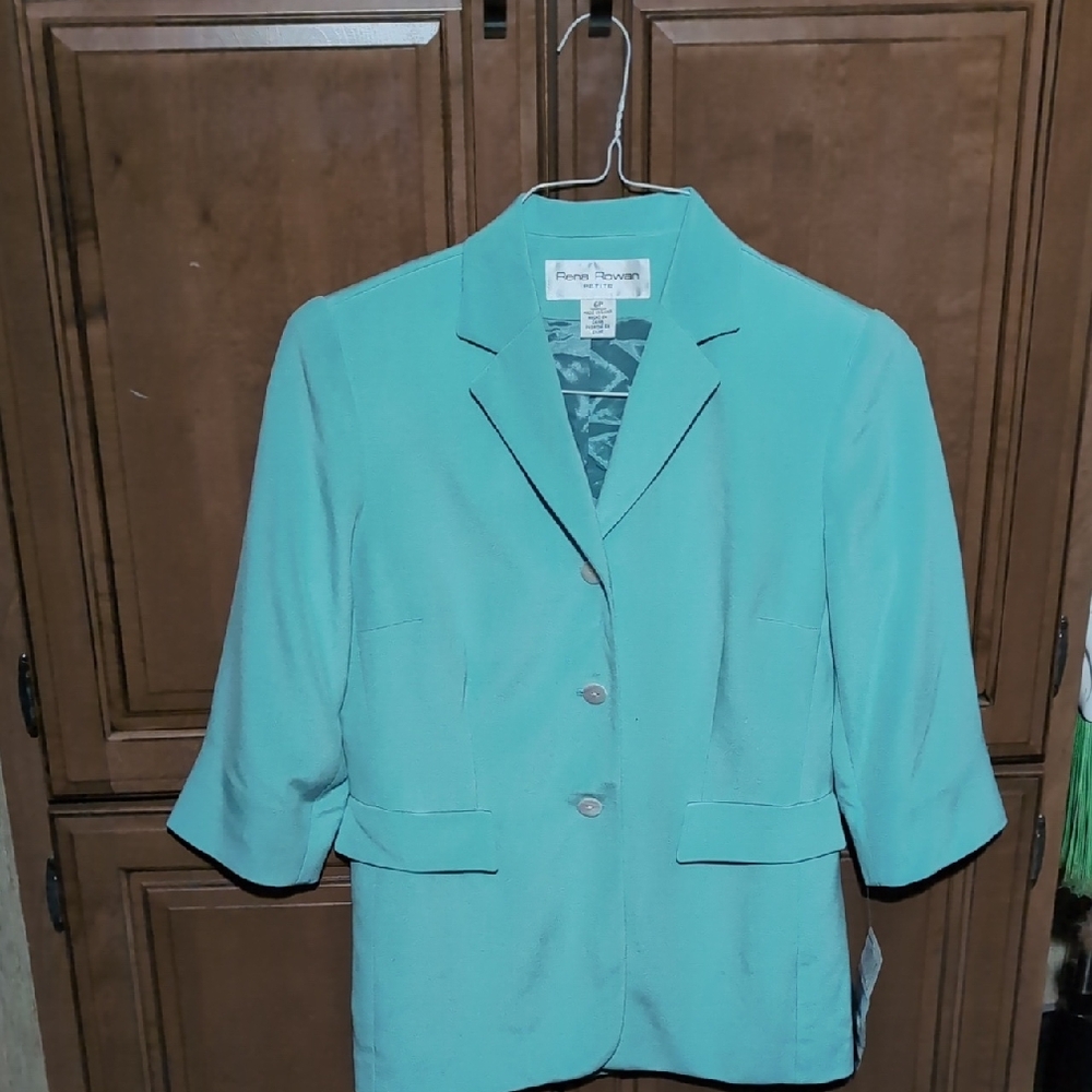 Rena Rowan Aqua Blazer